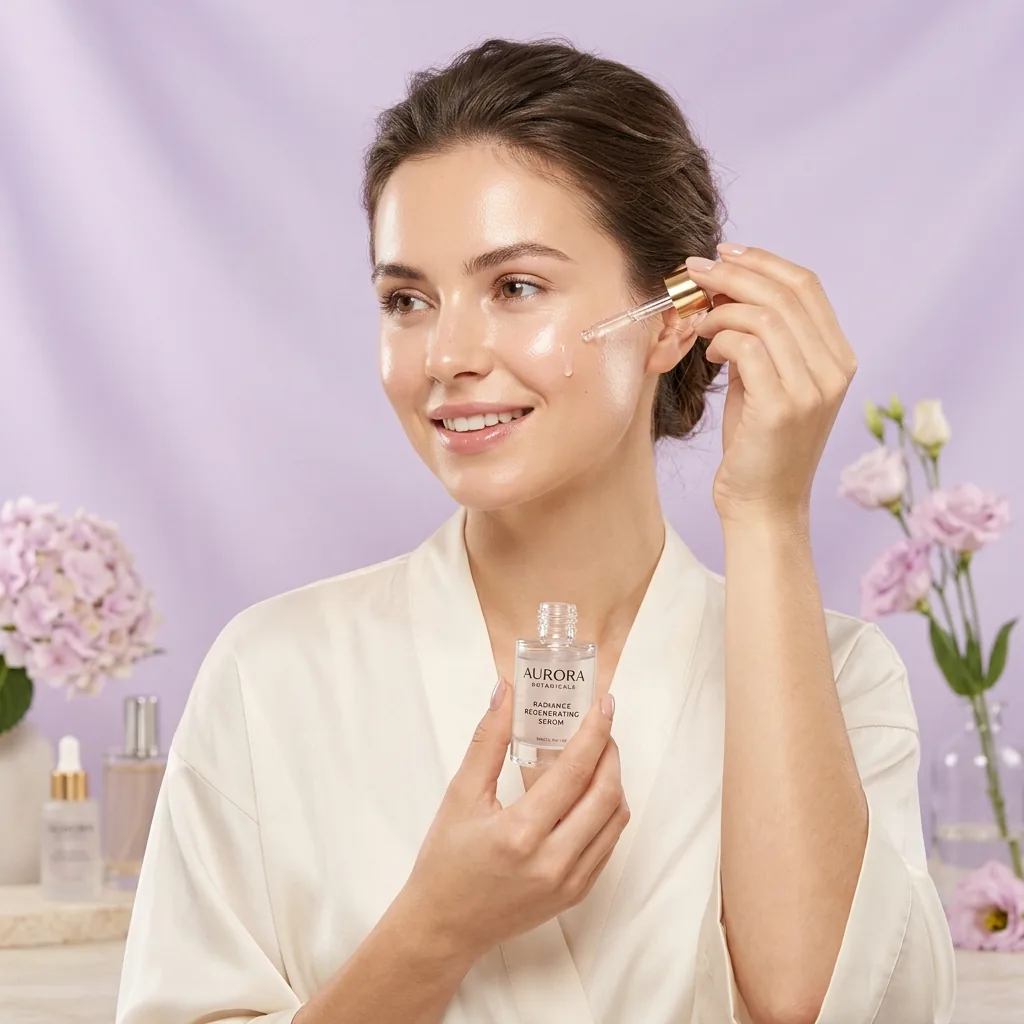 Beauty & skincare product quiz recommendation visual